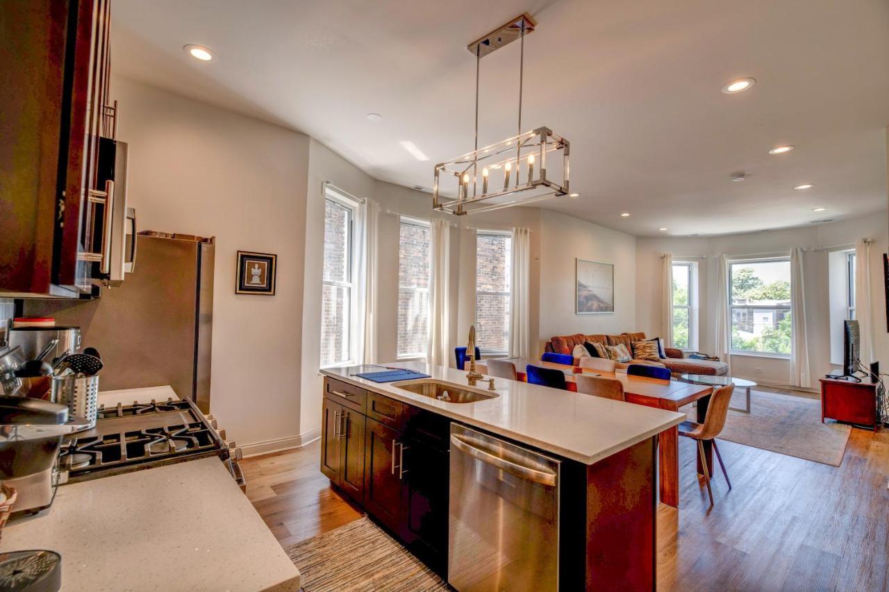 Spacious 5-Br Apt Next To Transit Free Parking Σικάγο Εξωτερικό φωτογραφία